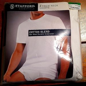 Stafford Crew Neck T-Shirts (4 Pack)